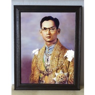 Photo Frame With Canvas Picture 12x16 Inches 1.5 Inch Dyed Wood