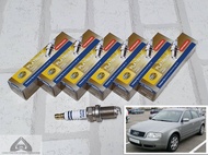 หัวเทียน Audi A6 C5 ( 1997 - 2005 ) รุ่น 2.4 ชุด 6 หัว ชนิดแพลทตินัม ระยะการใช้งาน 60000 กม Platinu