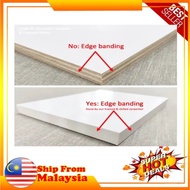 Custom cut plywood board 2 sided white with PVC edging 3,8,15,18mm any size fully custom papan plywo
