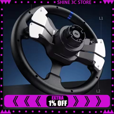 PXN V99 Racing Wheel Simulator Gaming Steering Wheel 3.2Nm Force Feedback For PC Windows 7/8/10/11,P