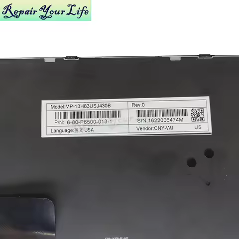 US Russian English Backlit Keyboard For Clevo P650 P650SG P651SG P650SE P651SE P655SE Keyboard 6-80-