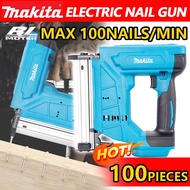 Makita 20V Electric Nail Gun Stapler Framing Furniture Straight Staple Nail Gun Woodworking Power To