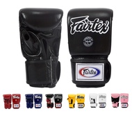 นวมชกมวยฝึกซ้อม Fairtex Sparring Gloves TGO3 Genuine Leather – Open Thumb For Unisex Training Gloves ดีไซน์หัวแม่มือแบบเปิด หนังแท้ Size M L XL