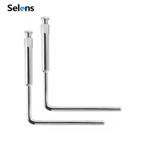 Selens 1 Pair C-Stand Hanger L-Type Lamp/Light Stand Storage Rack with 16mm (5/8”) Baby Pin for Sele