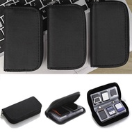 Waterproof Nylon CF Cards Protector Storage Bag / Universal SD storage card package / 22 Slot Portable Black Zipper Cases / Fashion Memory Card Carrying Case