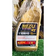 LAST STOCK Mizu 10W40(API SN) SEMI Synthetic Lubricant 4T Motorcycle Engine Oil 1L [ LImited PROMOTI