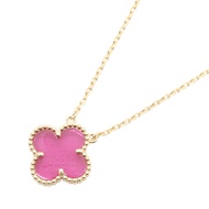 [Pre-owned] Van Cleef & Arpels Vintage Alhambra Necklace VCARPQZI00 K18 (Yellow Gold) Vintage Alhamb