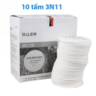 3M 3N11 - Combo of 5 and 10 3M 3N11CN dust filters used in combination with 3M 3200 mask, protects 3