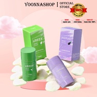 Mặt nạ trà xanh cà tím NICOR -TWG 40g giảm mụn đầu đen kiểm soát dầu và sạch da sáng mịn A68