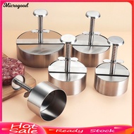 [MDG]* Multiple Sizes Burger Patty Press Food-grade Burger Patty Press Stainless Steel Burger Patty 