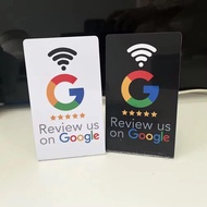 From KL Easy Simple NFC tap review Google Business Buyer Customer Review Acrylic Stand QR CODE NFC S