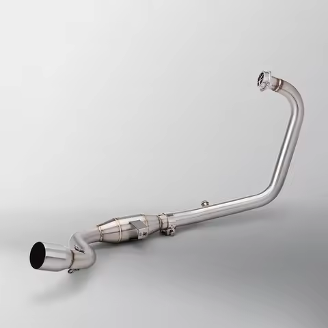 Big catalyst Elbow Stainless for Gixxer 150/155/Fi exhaust