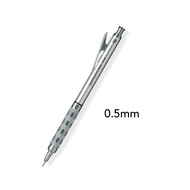 Pentel graphgear 1000 soạn thảo Bút chì cơ khí 0.3/0.5/0.9mm Kim Loại Cơ thể chỗ nắm tay có vân đồ t