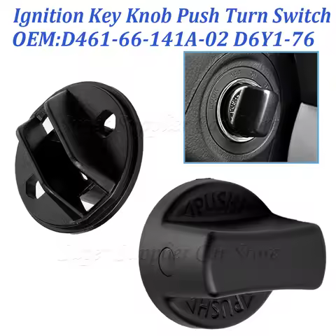 A Set Ignition Key Knob Push Turn Switch Key Start Stop Button For Keyless Entry Mazda-Speed 6 CX7 C