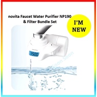 novita NP190 Faucet Bundle (Total 2pcs filter) Made in Japan