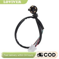 Loviver เซ็นเซอร์ตำแหน่งเกียร์ติดตั้งได้ง่าย5สายอะไหล่แบบพกพาประสิทธิภาพสูงเปลี่ยนสำหรับ ATV Quad 4 