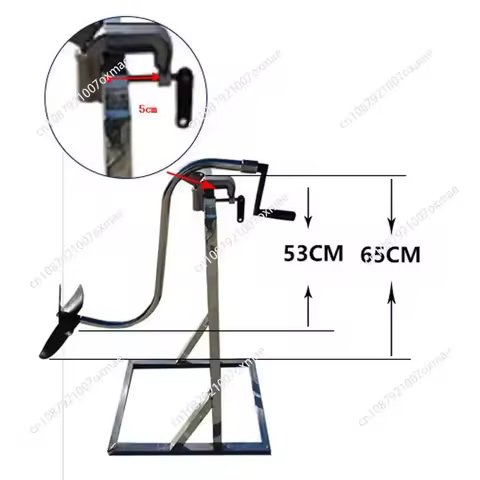 The new type of hand-push oar boat inflatable boat oarsman manual propeller mute energy-saving rubbe