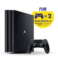 【售完】PS4 限時超值優惠 極致黑 雙手把遊戲主機 無線控制器 【台中一樂電玩】