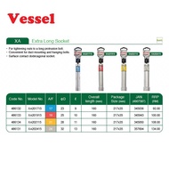 VESSEL Extra Long Box Socket 160MM (17MM, 19MM, 21MM, 24MM)