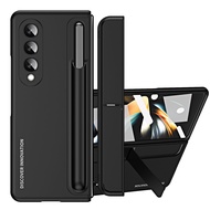 Samsung Galaxy Z Fold 4 Case with Detachable S Pen Holder and Kickstand Build-in Screen Protector Al