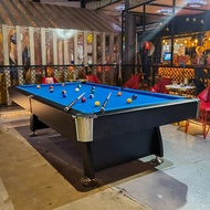 [APS] Marble billiard table 8ft 9ft standard commercial pool table meja pingpong billiard 2in1 table