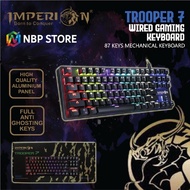 Imperion Trooper 7 RGB MECHANICAL GAMING KEYBOARD ( 87 KEYS )