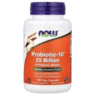 [SG] NOW Foods Probiotic-10 25 Billion 100 Veg Caps