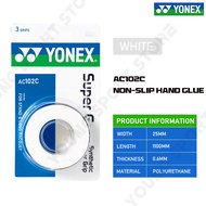 Yonex 102c Badminton Grip Tape (3 in 1)Dry Super Grap Polyurethane Overgrip Dry Type