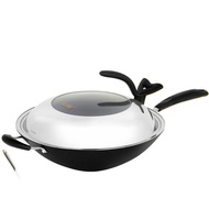 Pointed Bottom Gas Stove Frying Pan Non-Coated Haosen Rust-Free Non-Stick Frying Pan Suitable for30c