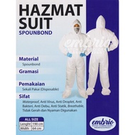UNI-065 APD HAZMAT SUIT SPOUNDBOND APD COVID APD CORONA WATERPROOF WP COVER SHOES WHOLESALE PPE