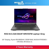 ASUS ROG Strix G16 G614F-MRV057W Gaming Laptop - 16" WUXGA/R9-9955HX/32GB/1TB SSD/RTX5060/Win11