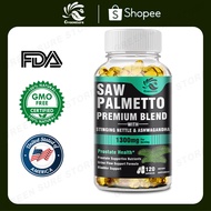 Saw Palmetto Supplement with Pumpkin Seed Extract - DHT Blocker Urinary Health and Prostate Support
