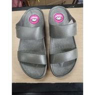 amigo women Anti-Slip sandal wanita getah amigo 7008,U grey,36/40