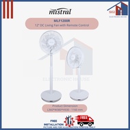 Mistral 12” DC Living Fan with Remote Control MLF1200R