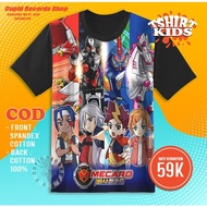 Kids Clothes Turning Mecard Bbasha T-Shirts Boys Girls Clothes 1 12 Years 3D Anime Game 10136