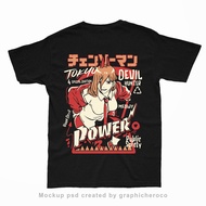 CHAINSAW MAN POWER ANIME T-SHIRT JUMBO SIZE XXL XXXLBIG