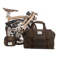 Brompton x Barbour V2 Special Edition with bag and pouch C Line Explore Mid (M6L)