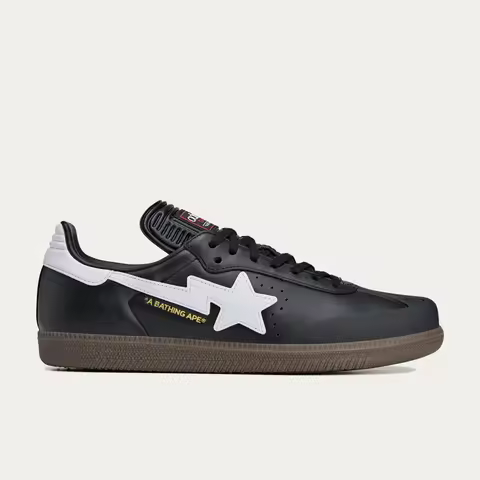 Adidas Authentic BAPE SAMBA Men's Women's Sports Classic Casual Shoes JR9246