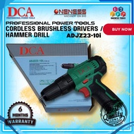 "DCA - PROFESSIONAL POWER TOOLS CORDLESS BRUSHLESS DRIVERS / HAMMER DRILL ADJZ23-10i" CORDLESS BRUSH
