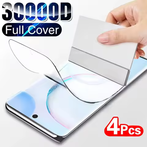 4Pcs Full Cover Screen Protector For Honor Y72 X6S X8a X7a X6 X8 X5 Hydrogel Film For Huawei Nova 11