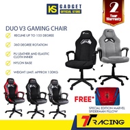 [READY STOCK](FREE PILO SPIDER MAN )TTRacing Duo V3 Gaming Chair - 2 Years Official Warranty /TT Racing