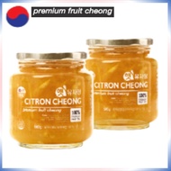 [Jaim KOREA] Korea Fresh Citron Syrup, Citron Cheong, Citron Jam Citron Tea 580g Korean Tea