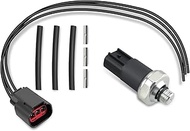 Fuel Line Pressure Sensor & Repair Harness Fit for Ford F-250 F-350 F-450 F-550 Super Duty 6.7L 2011