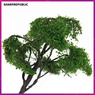 [Sharprepublic] 1pcs Model Elm Tree for Railway Wargame Landscape Layout OO Scale 1/75 4.72" 12cm
