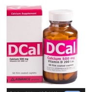 DCal calcium 500mg + D3 200iU