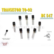 BC547 Transistor BC 547 NPN Silicon Transistors TO-92 bc547 bc 547