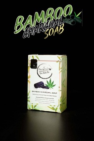 สบู่ชาร์โคลถ่านไม้ไผ่ (BAMBOO  CHARCOAL  SOAP Detoxifying  Charcoal  Soap  And  Deep  Cleanse)