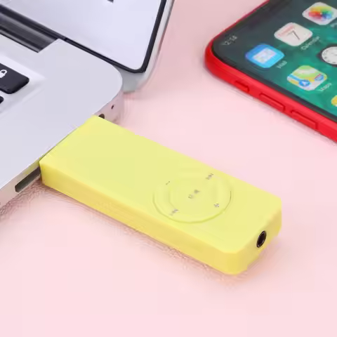 Mini MP3 Player Sports Music Players Support TF Card Rechargeble 160mAh Portable Walkman Player 8.5x