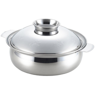 吉川(YOSHIKAWA)日本進口不鏽鋼煮麪煲湯鑊火鑊壽喜鑊 打邊爐涮鑊