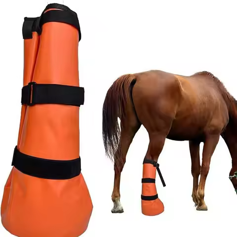Horse Hoof Soaking Boots 1pcs Thrush Treatment White Line Disease Care Equestrian Riding Boots